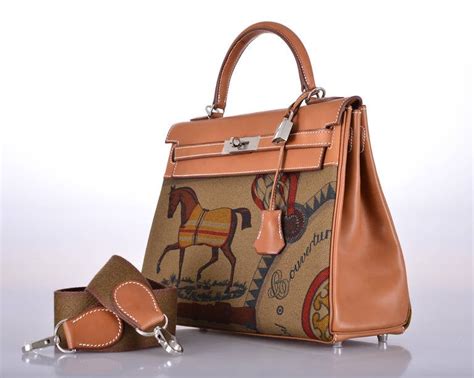 hermes bag with horse.